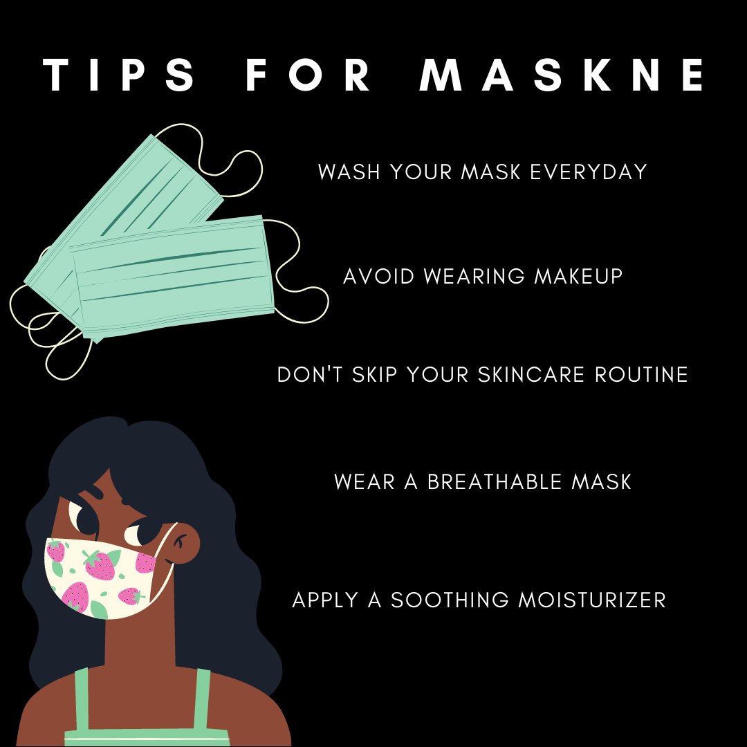 thevirtualesthi's tweet photo. BYE BYE MASCNE, WE ARE OVER YOU. 

#mask #ppe #maskne #acne #acnetips #skincare https://t.co/eKy7WLArce