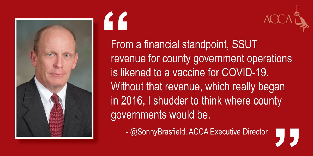 Without receiving revenue from Alabama's online sales tax (SSUT), county governments and the essential everyday services they provide would be in crisis today. 
Learn more here: bit.ly/30Qx04p
#alpolitics #67Counties #OneVoice