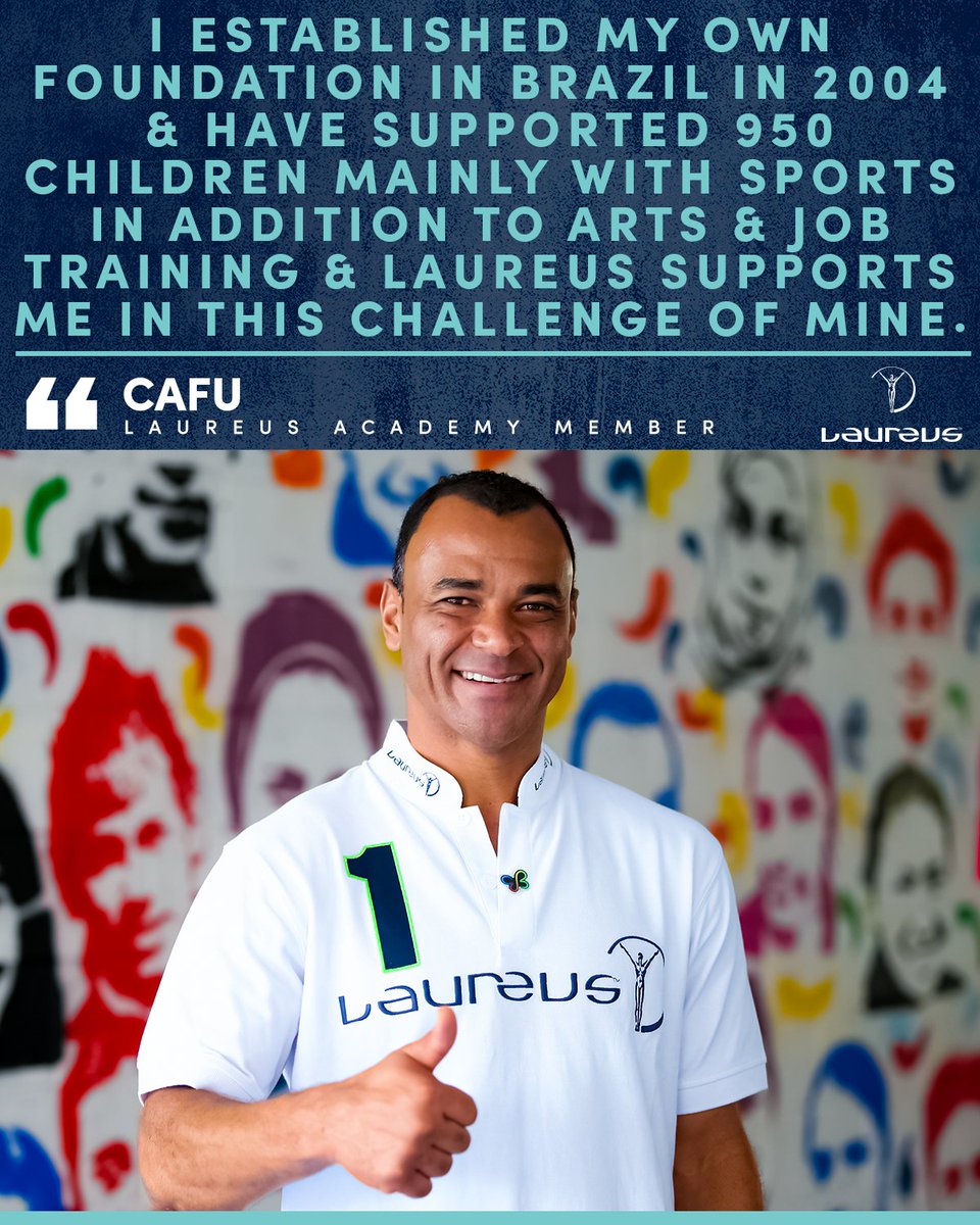 LaureusSport's tweet photo. Check out the brilliant #PowerToInspire Series with our Global Partner MUFG, featuring Laureus Academy Members @delpieroale and @officialcafu 👊
▶️ https://t.co/HL3AIOrR0x ◀️
#SportForGood #SportUnitesUs https://t.co/Ed0mF5JdUq