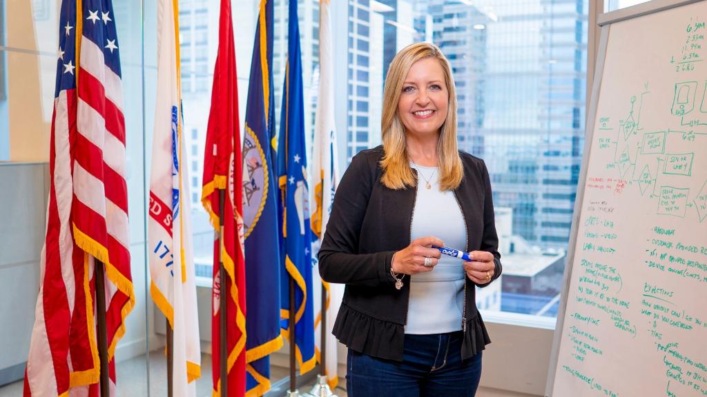 New on the blog: Melanie Penna, SVP of People &amp; Integration, talks about her role as executive champion of our #Veterans Network and how Comcast supports our #military community: comca.st/3gT7v8l