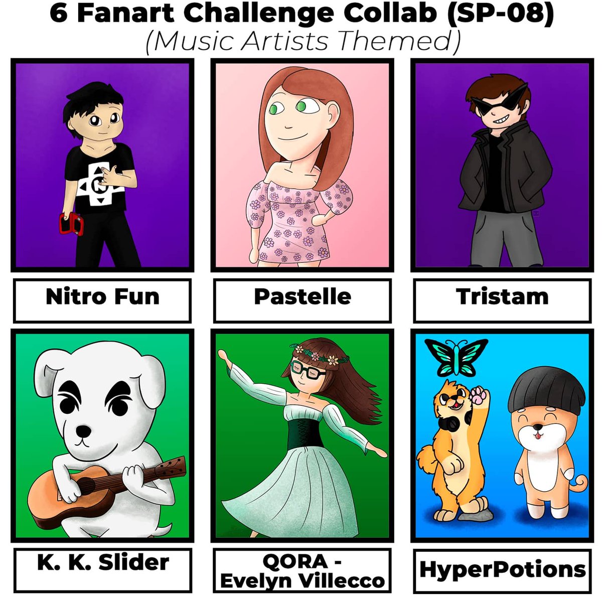DeltaSkunky's tweet photo. HYPA! It was a very fun Collab and I'm glad we got to do it! Art by @theabyssallost and @artistsunnypen
#musician #music #fanart #fanartchallenge #sixfanartschallenge #SunnyProject08 #artist #artcollaboration #musicartistfanart #hyperpotions #shibainu #challengecompleted https://t.co/AKxh3JoEa9