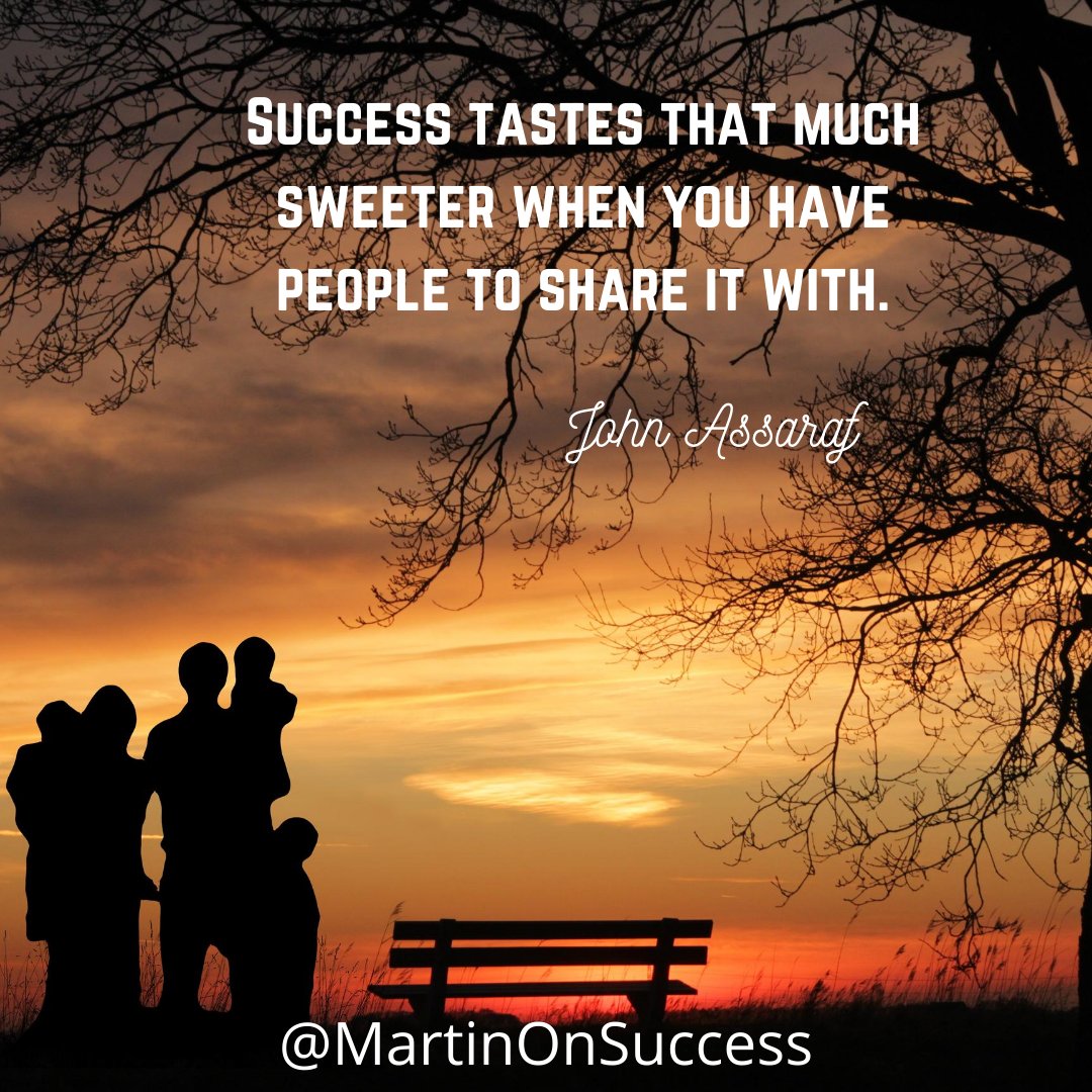 Success is important. But for me, family is even more important. Heed the advice of <a href="/johnassaraf/">John Assaraf</a> and keep working on your key relationships and much as on your success. 💛😊

#success #FamilyGuy #Inspiration #motivation #Mindset #abundance #wealth #Wisdom