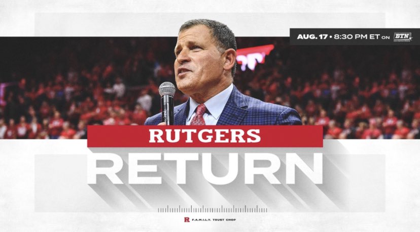 RFootball's tweet image. 🚨 DVR 🚨

Part 2 of our 2-part series, Rutgers Return, airs Monday, August 17th on BTN at 8:30 PM. #CHOP🪓