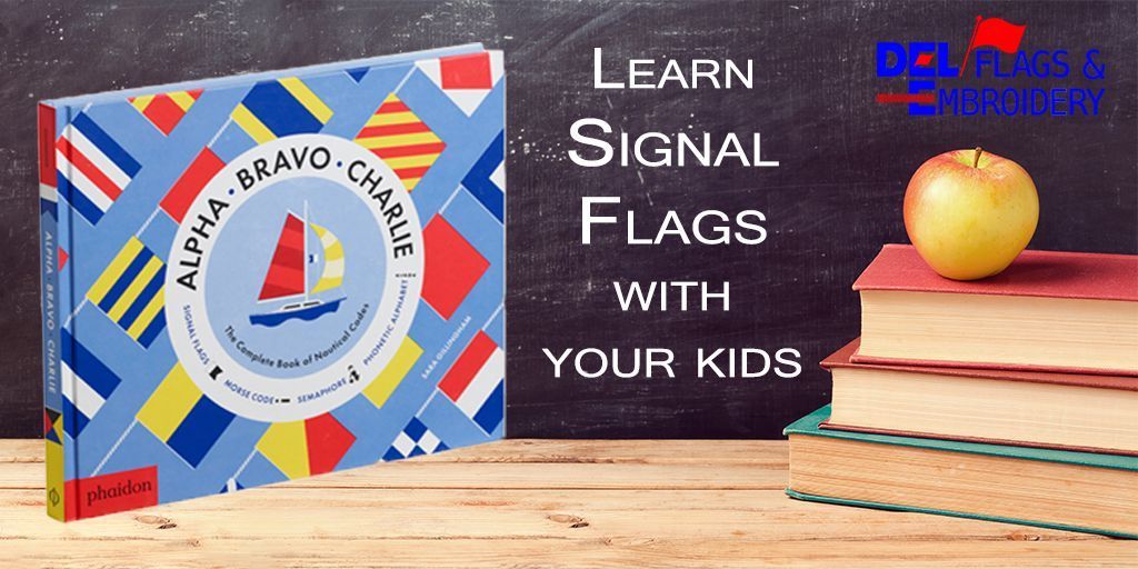 delflags's tweet image. As back to school approaches and many of us don't know what that looks like yet, we'd like to help!  We found this amazing book as a fun way to learn signal flags with your kids.
#delflags #backtoschool #BackToSchool2020