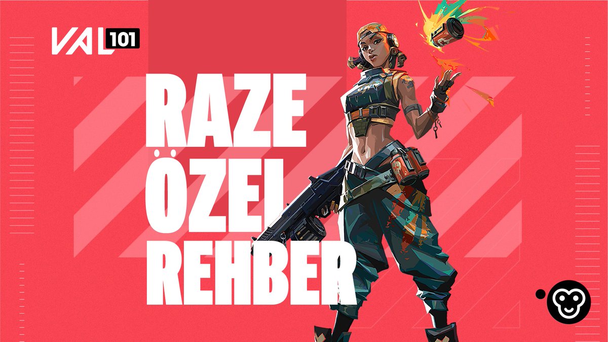 digitalegame's tweet photo. 🎮 "Raze Özel Rehberi" sizlerle!
VAL101'in yeni bölümü #DigitaleGaming #YouTube kanalımızda yayında!
🔗 https://t.co/TzlfVZFc3o
#Valorant #Raze https://t.co/I0xTPdVYeY
