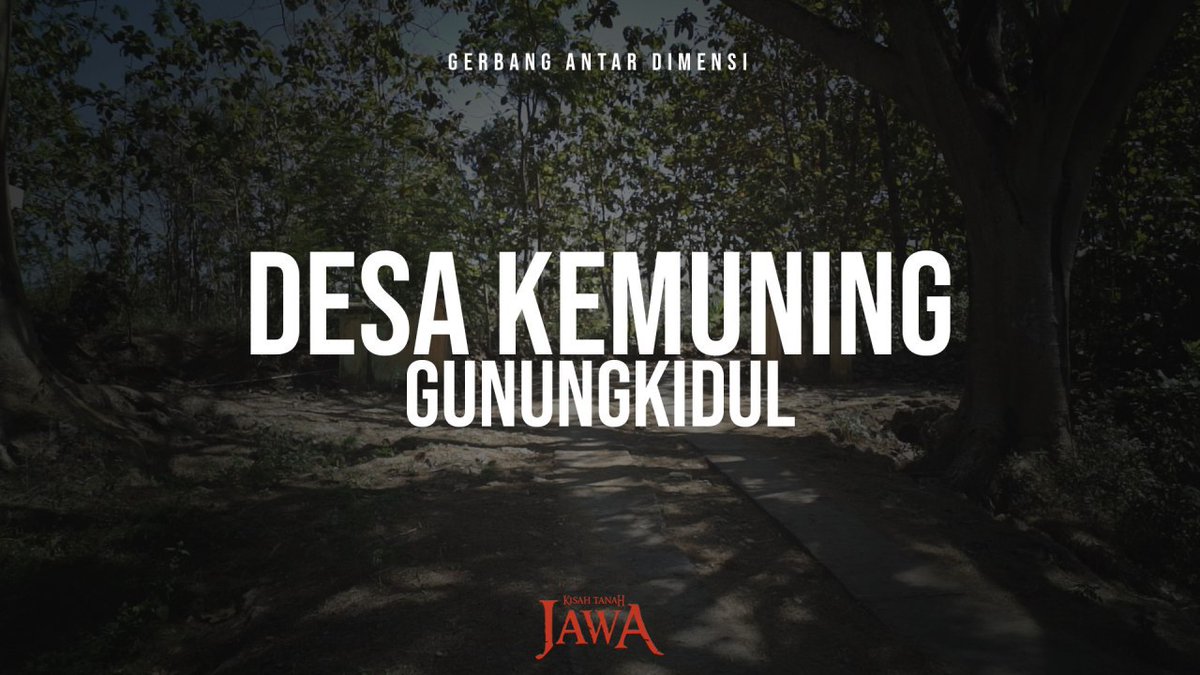 Hallo Javanica!! Gerbang Antar Dimensi kembali hadir. Kali ini masih melanjutkan penelusuran tim Kisah Tanah Jawa ke Dusun Kemuning Gunungkidul. Selengkapnya silahkan klik tautan berikut ini: youtu.be/okBO5t8ro-c