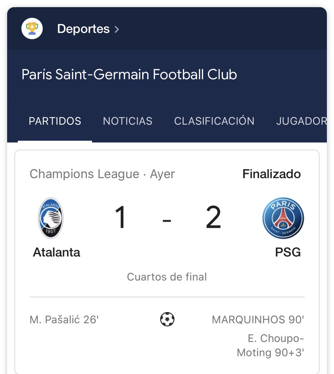 JASAVILLA's tweet photo. increíble remontada https://t.co/KtAii3c7OT