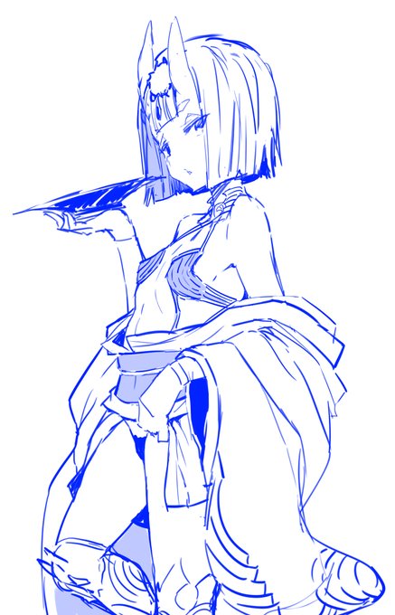 落書酒呑童子!
あああーーー可愛いですよね!!!!!!!!! 