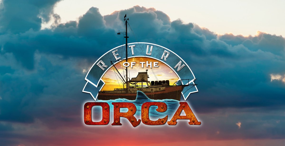 returnoftheorca's tweet photo. We want to thank all our supporters for getting us to $10,000 in our fundraising goals! With the help of Joe Alves, production designer of JAWS, we will be in the water this fall! @eliroth @G_Nicotero @ThatKevinSmith #donate #orcathree #returnoftheorca 
https://t.co/NrvZwwcpCy https://t.co/hMgBuz9KWU