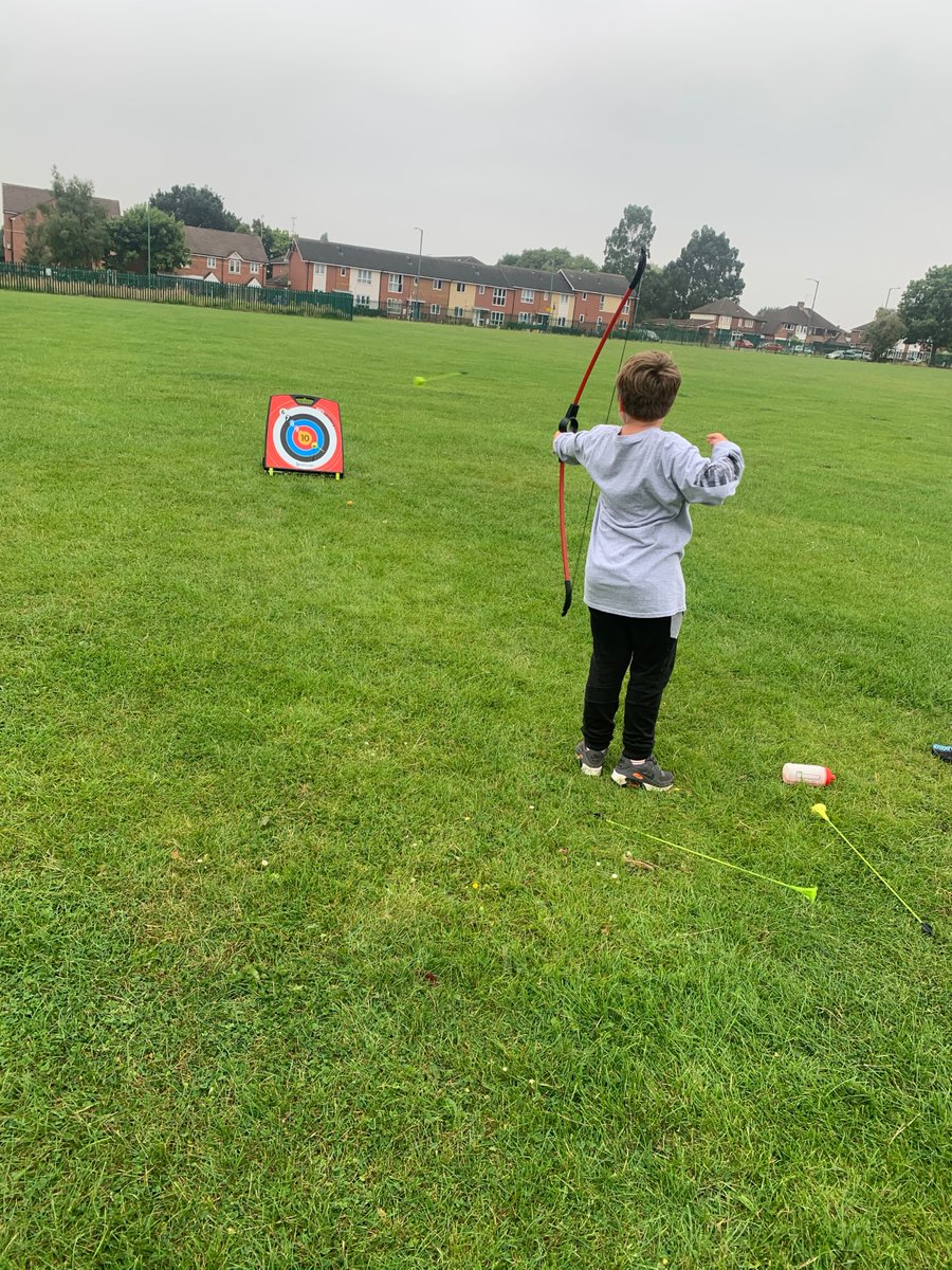 Soft Archery in the School Holidays. Where? Bosworth Field, Smith's Wood Thursdays 12.30pm #active #enjoyment <a href="/Carsarea/">Cars Area</a> <a href="/SolihullActive/">Solihull Active</a> #whatsyourscore