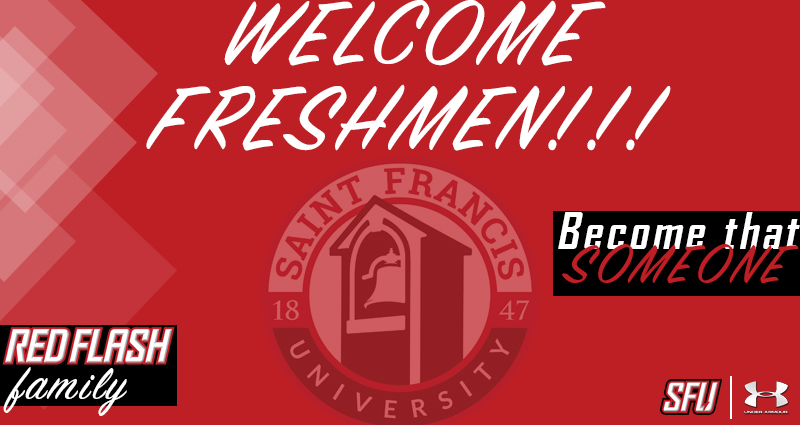 SFUathletics's tweet photo. Saint Francis Athletics wants to extend a warm welcome to the new students checking in today! Welcome to the Red Flash family!! https://t.co/0Hz3zyjI7h