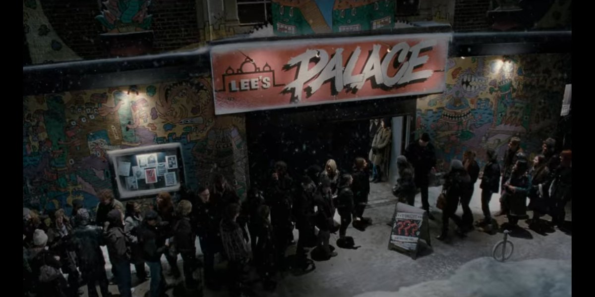 Special love to the Toronto live music venues at the heart of "Scott Pilgrim vs. the World."Many of the interiors were recreated on soundstages, including Lee's Palace, but they felt real.