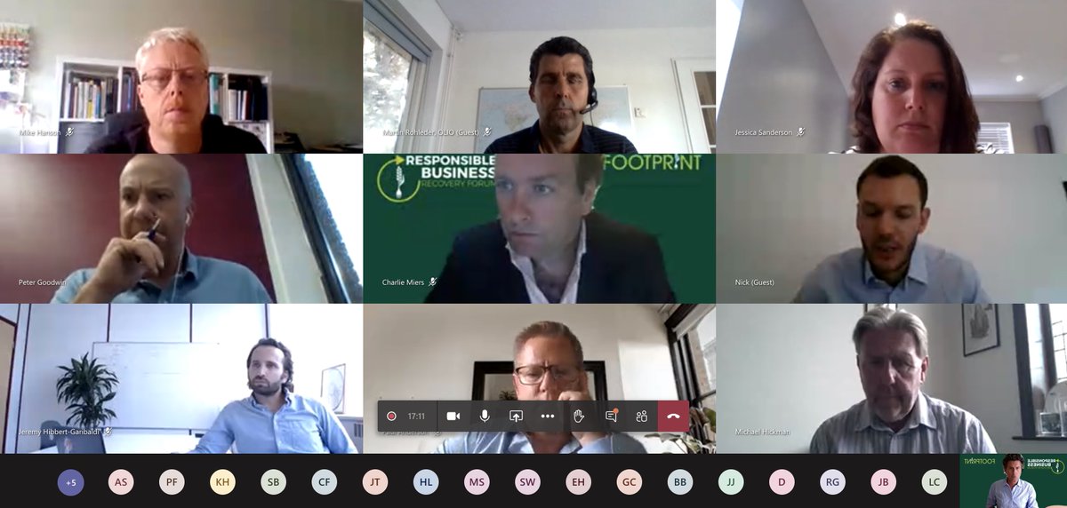 Responsible Business Recovery Forum underway #RBRF. Innovation in a post Covid world. Challenges and opportunities with @petergoodwin <a href="/cocre8now/">co-cre8</a> @simplycups with <a href="/BaxterStorey/">BaxterStorey</a> @meikofountain @meikouk @winnow solutions @olio_ex @collectivFood <a href="/compassgroupuk/">Compass Group UK & I</a> @fourthnews