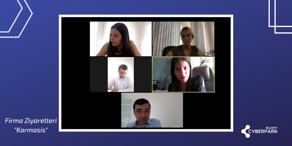 Bilkent CYBERPARK firma ziyaretlerini online’a taşıdı! Siber güvenlik alanında faaliyet gösteren firmamız <a href="/KarmasisBilisim/">Karmasis</a> ile bir araya geldik.