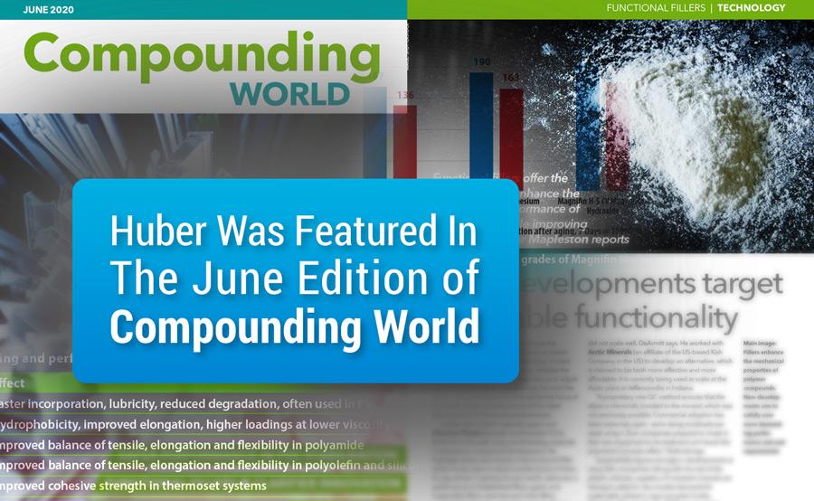 TheTerraFirmaCo's tweet image. Huber Engr Materials was featured in #CompoundingWorld in an article titled "Filler Developments Target Affordable Functionality." Hubercarb W3N calcium carbonate, fire retardant additives, &amp;amp; new MAGNIFIN grades are discussed. Read: 

&amp;gt;&amp;gt; ow.ly/gJ0V50AVuY3

#chemicalindustry