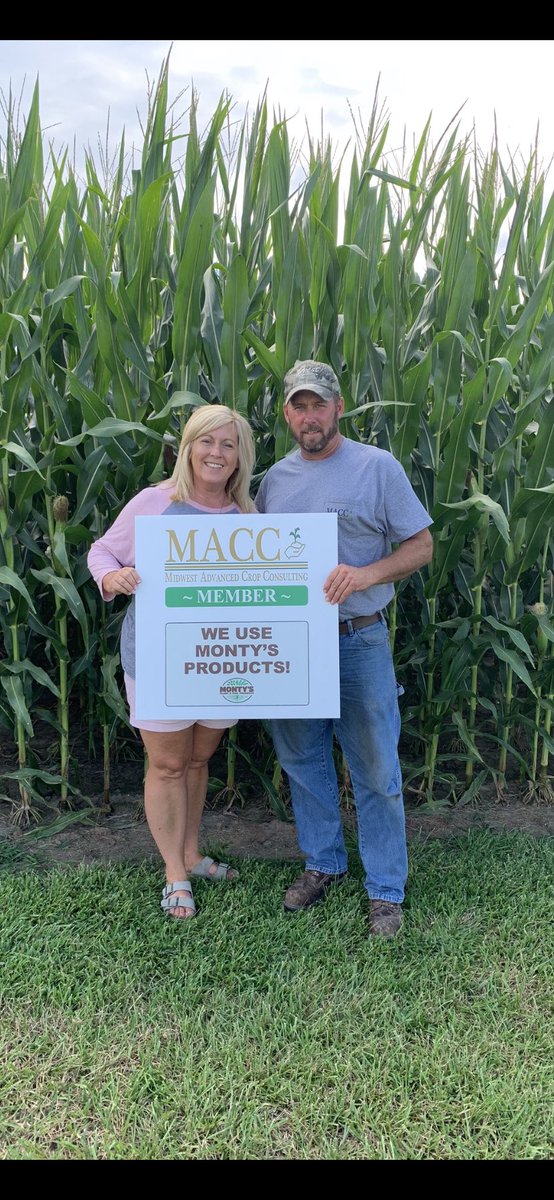 Prest Ag (@prestbrian_deb) on Twitter photo Representing the best of the best One Sign....big yields. <a href="/MACC4Yield/">Midwest Advanced Crop Consulting</a> <a href="/montysplantfood/">Monty's Plant Food Company</a> Representing the best of the best One Sign....big yields. <a href="/MACC4Yield/">Midwest Advanced Crop Consulting</a> <a href="/montysplantfood/">Monty's Plant Food Company</a>