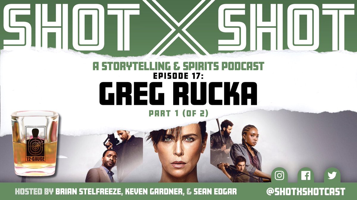 Did you watch @oldguardmovie on @netflix? (Of course you did—it's epic) We chat with its creator & legendary comic scribe @ruckawriter to discuss character, #Batwoman, & more on the latest @ShotxShotCast! @ApplePodcasts @spotifypodcasts @SoundCloud apple.co/3bTKWOc