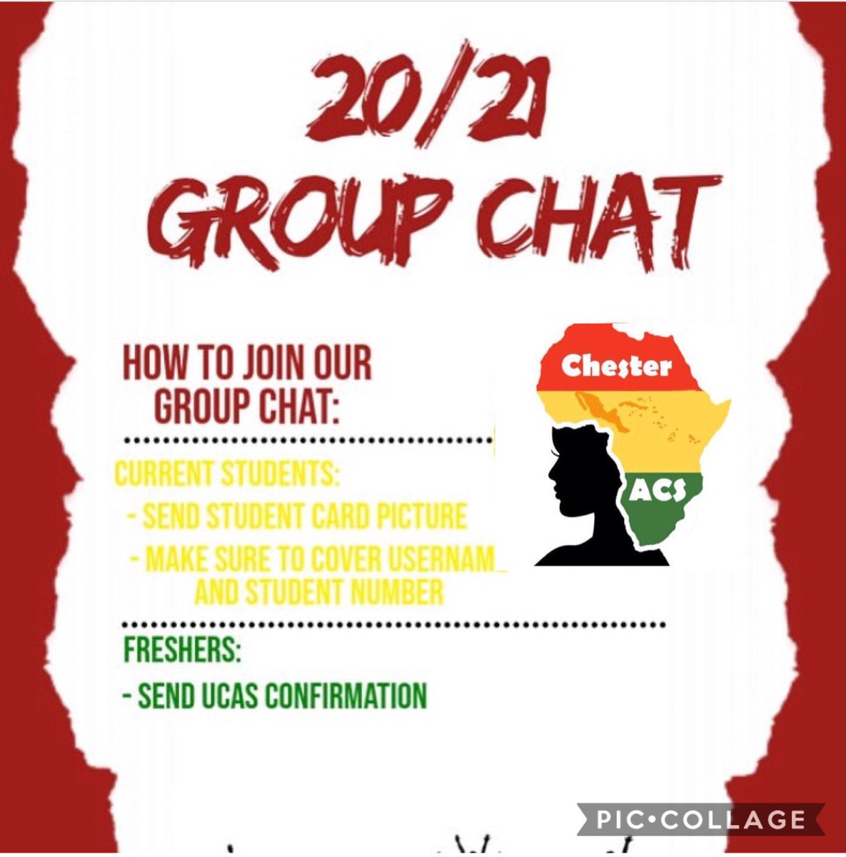 Uni of chester ACS tweet media