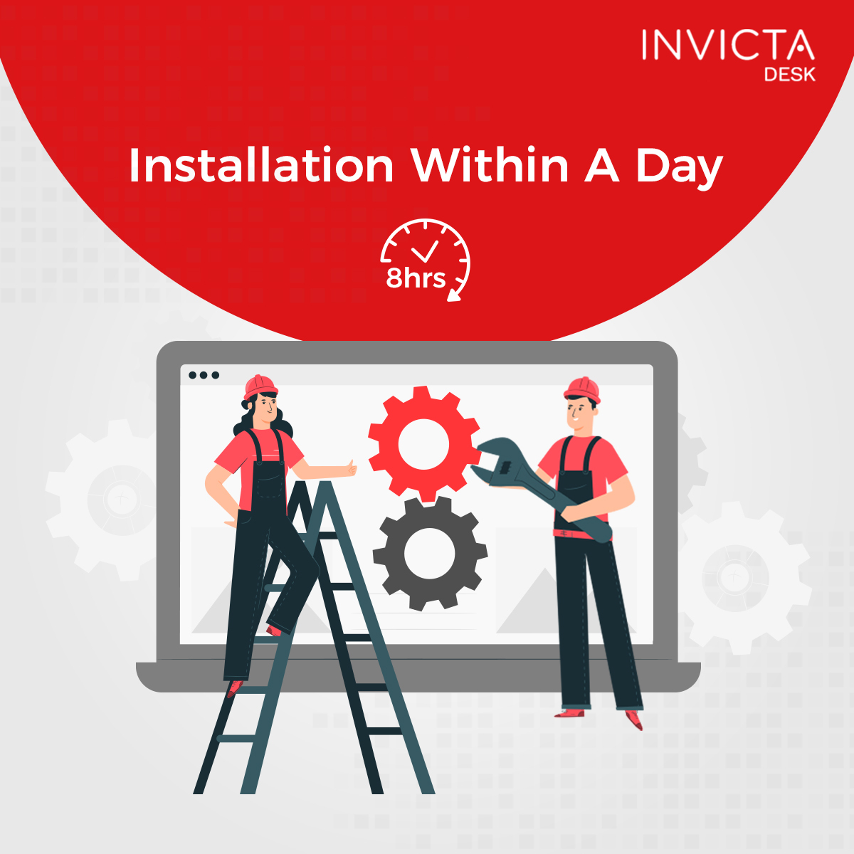 INVICTASoftware's tweet image. Go Live with INVICTA Desk under a day! To know more about Invicta&apos;s ecosystem, click here: bit.ly/InvictaSoftware 

#ITSM #ServiceDesk