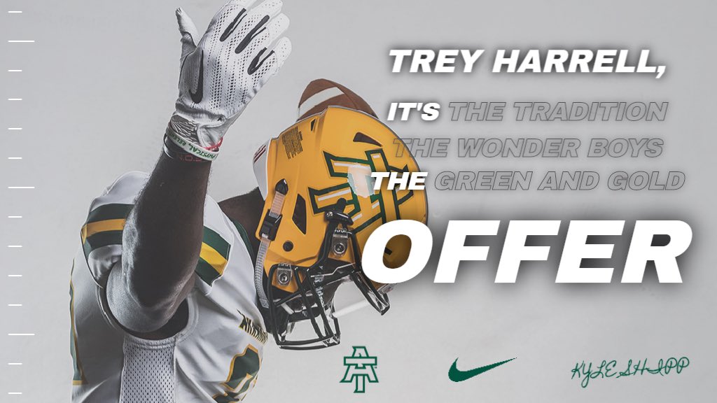 TreyHarrell14's tweet photo. Thanks to Arkansas Tech for showing some love!! @Coach_Crayton @ATUFOOTBALL @coachfleming17 https://t.co/TxogbxAjwz