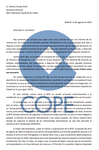 partidazocope's tweet image. 💥 Informa @isaacfouto 

📃 Documento que han enviado 8 clubes a la @RFEF solicitando que la 2ªB se amplíe a 110 equipos

👉🏽 Son los 8 equipos que empataron en su final del play-off a 2ªB y no ascendieron

⚽️ Proponen 5 grupos de 22 equipos, con subgrupos de 11