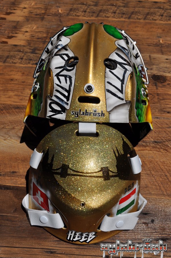 Sylabrush's tweet photo. ROBIN HEEB new #IllnauEffretikon paint job!!! @Robinheeb72 🐊 #CCMMask #SylabrushAirbrush #WhenDetailsMatter https://t.co/vS2jxNJmWE