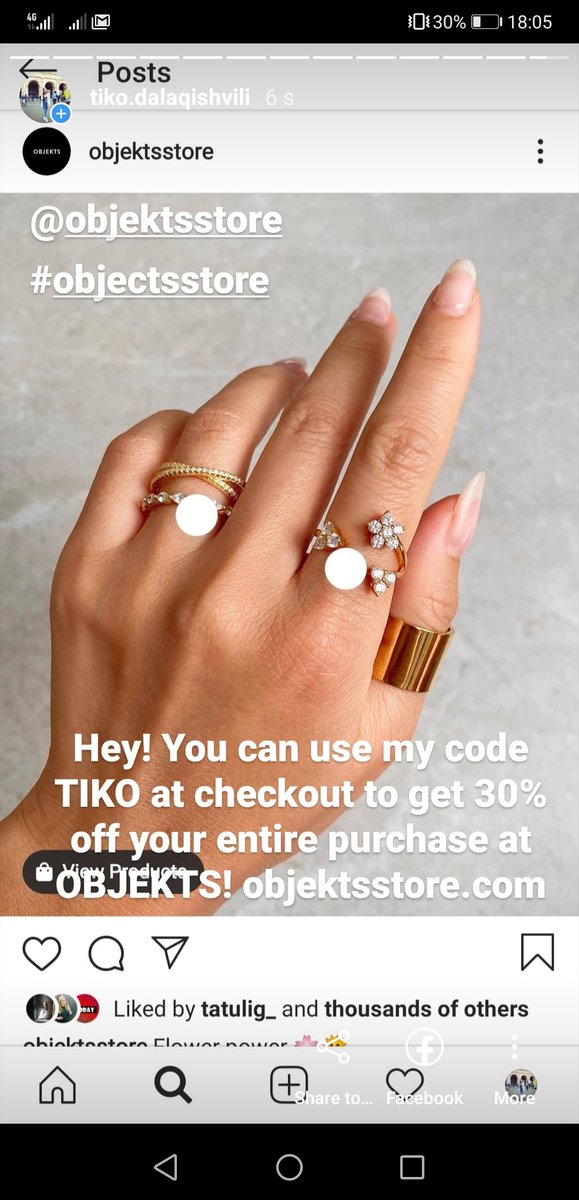 use my code TIKO at checkout to get 30% off your entire purchase at objectsstore.com #objectstore #saleonobjectsstore #discountcode #discountoffer #objectsstorediscount #jewellery #thebestoffer #sale #BeStylish #lovethisproduction #usemycode #earrings #rings #nacklace