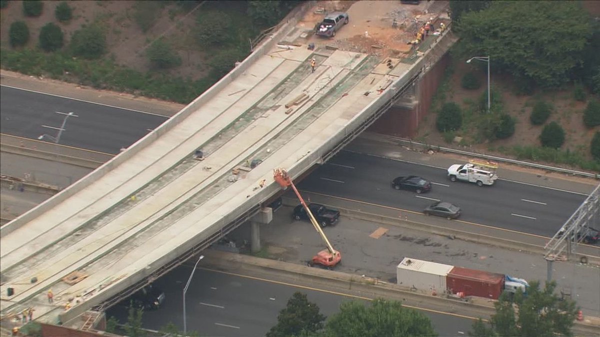 JoeBrunoWSOC9's tweet photo. The city of Charlotte has denied my records request for City Manager Marcus Jones’ memo to #CLTCC about potential actions they can take against the contractor of the Hawthorne Lane Bridge. “This document falls under the attorney-client privilege exception” @wsoctv https://t.co/Qw5lgLHqVu
