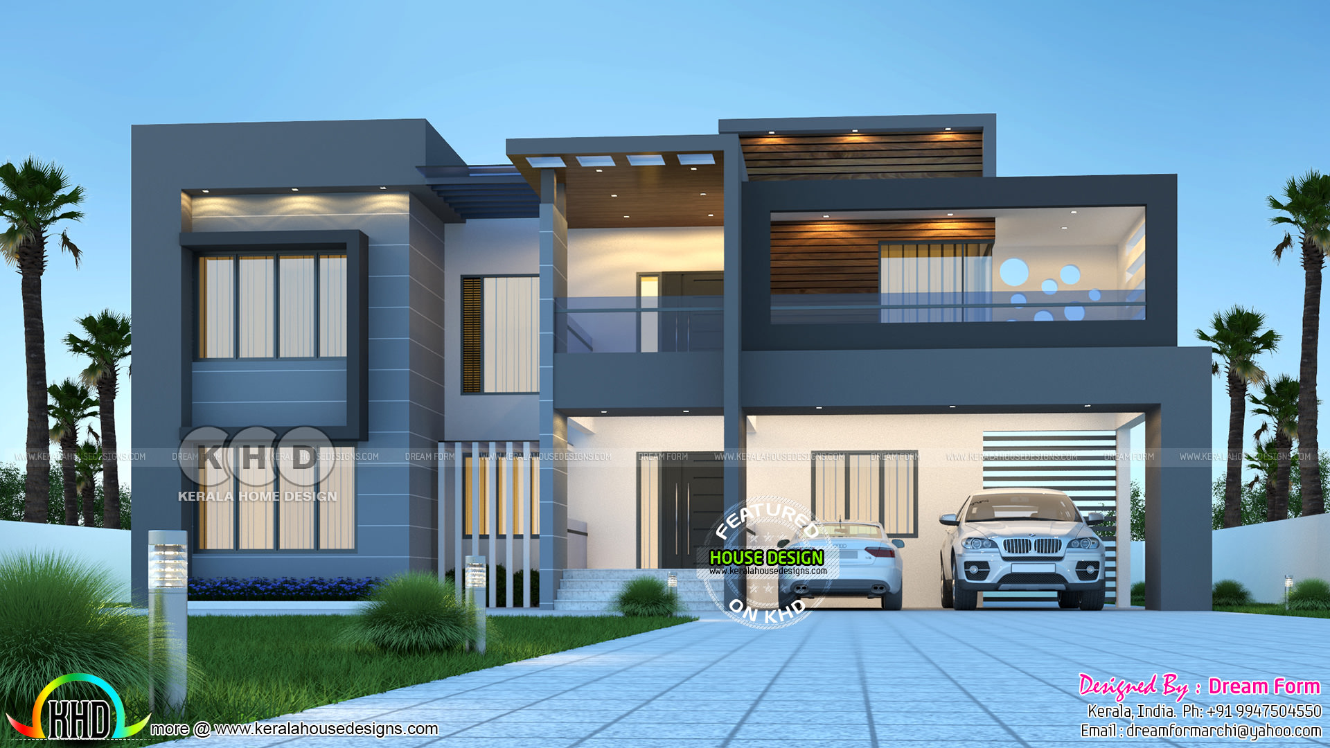 Modern Kerala House Exterior Designs