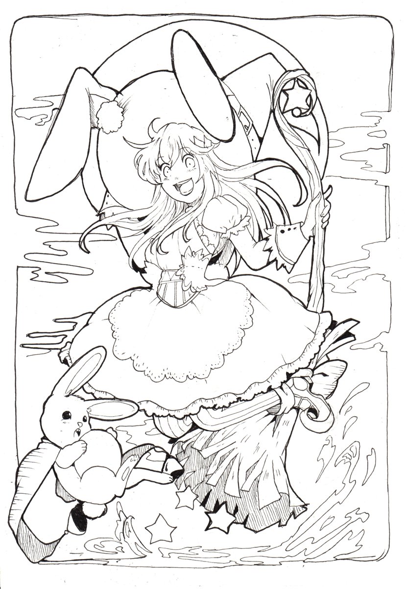 i hate my digital lineart, the only part on are can joy is with the traditional in special in ink part
#faceyourlineart 