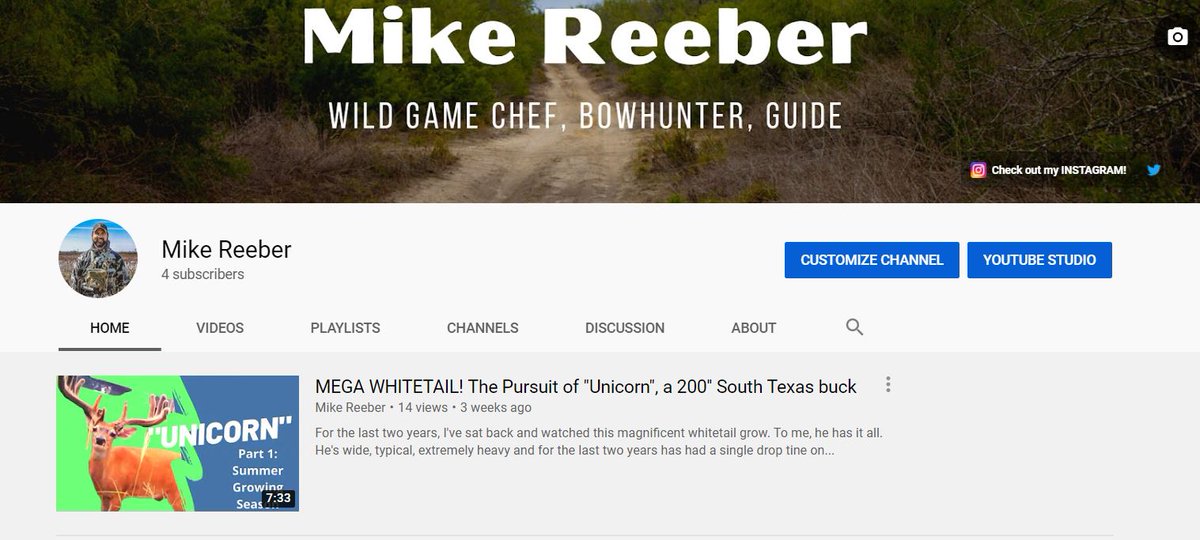 Hey y'all, I started a #YouTube channel! Please subscribe if y'all want to see GIANT WHITETAILS and of course, my newest recipes!

#Deerhunting #outdoors #wildgamecooking