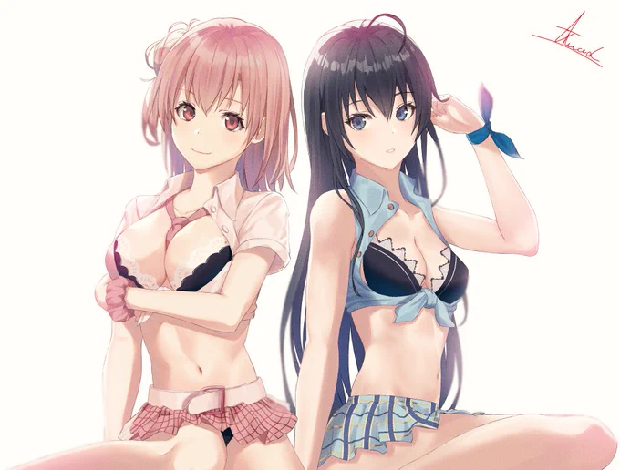 えちちち
#由比ヶ浜結衣 #雪ノ下雪乃 #俺ガイル 