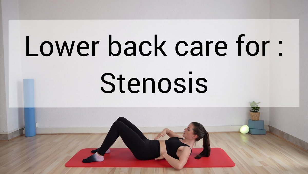 pilateswithmila's tweet photo. LOWER BACK CARE - Stenosis

Alignment matters! This is a great exercise to do everyday to strengthen the lower back, core and hips if you have stenosis in the lumbar spine (lower back). 

https://t.co/SrU0Q1yaRA

#AlignmentMatters https://t.co/baq9W33Suk