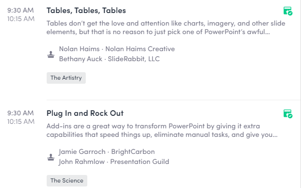 JohannaRehnvall's tweet photo. I know that the virtual #presum20 is recorded and you can see the sessions for 6 months (awesome!) - but still - it is something special about seeing them live and putting two of my favorites @NolanHaims &amp; @JamieGarroch up against each other is pure evil, @rickaltman ! 😆 https://t.co/VS1yUKtVfM