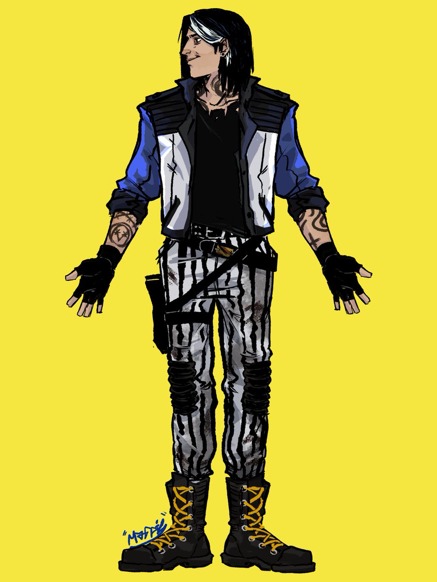 mezinistein's tweet photo. forgot to post this here, it's my #killjoysona , Magpie

i kno' please don't @ me https://t.co/qerVw0o7kp