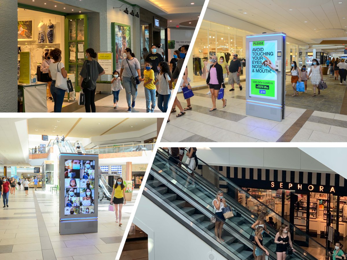 Consumers are returning to malls safely and responsibly. So much so that Lightbox's network is back to 76% of pre-COVID traffic. #thankyouforwearingamask