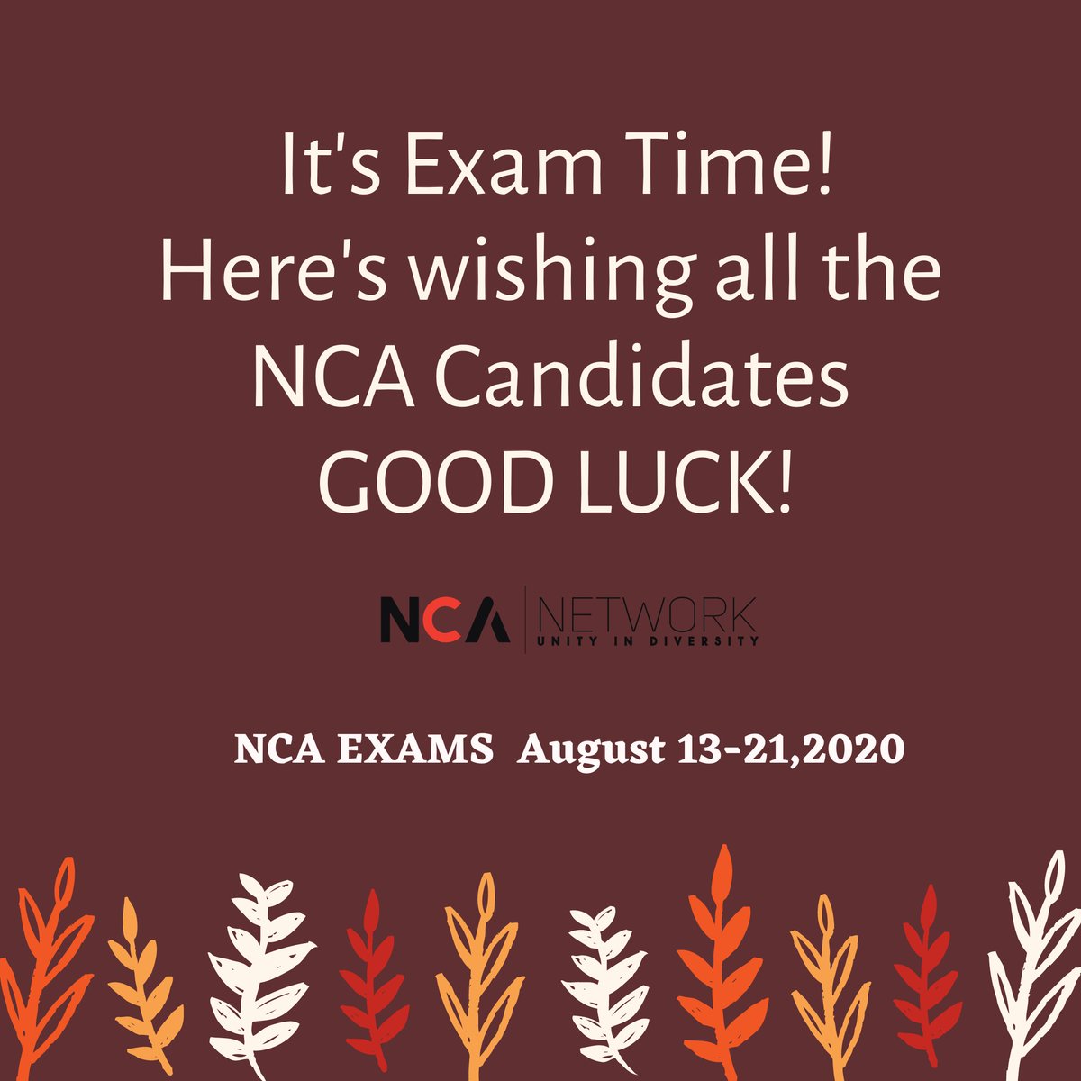 ncanetworkTO's tweet photo. Good Luck NCA Candidates !!

  #NCANetwork #Internationallytrainedlawyers  #NCAexams https://t.co/pCHvBlrPA6