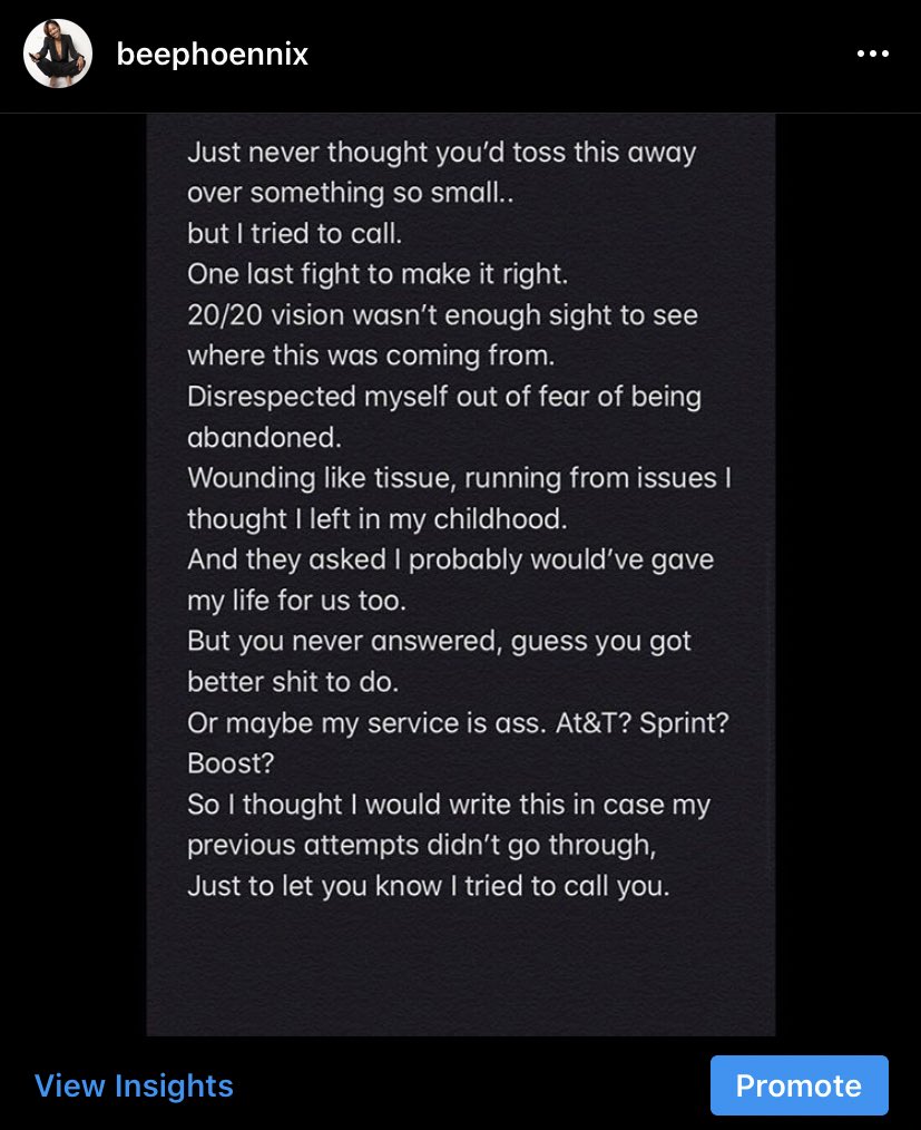 hhspiritual's tweet photo. A poem I wrote when my masculine and I separated🥺 Reading it all over again, gave me chills all over again.. poetry really is my first love. Wow🤍
#ITriedToCallYou 🥃 https://t.co/8dxPPfUkK2