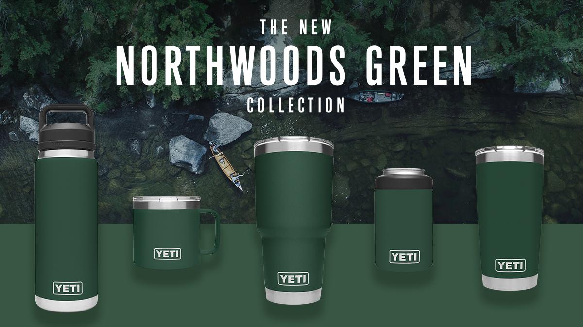 YETI on X: Good news. The new Northwoods Green Collection is now up for  grabs. Be the first to claim this evergreen color. Shop now:    / X