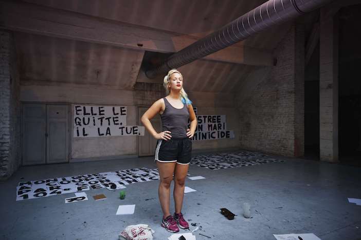 Marguerite Stern, ex-  @Femen_France militant, launched Collages Feminicide movement in August 2019. She took to the streets of Marseille and began pasting posters on the city’s walls denouncing femicides and domestic violence.