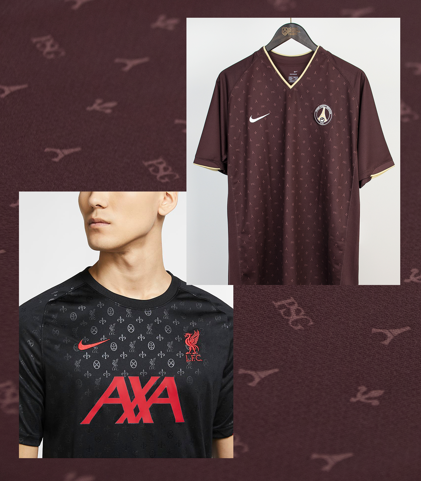 Nike PSG Louis Vuitton Inspired Jersey