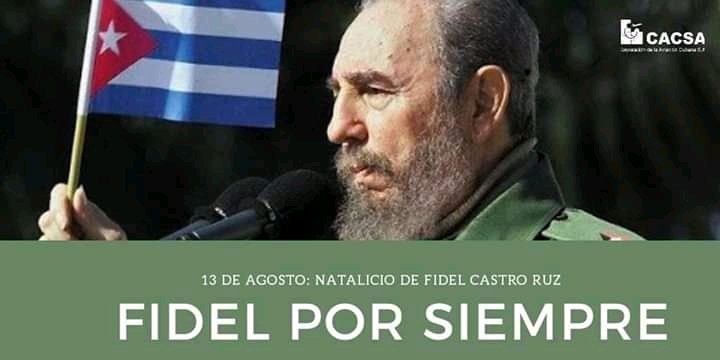 @shanelys_mas @EstudiosVerdad @CaimanGuerrero @ProduccioneSofi @SayasRivera @FrankDCub @LolaVid #Fidel fue ejemplo para todos, su pensamiento quedó grabado en las páginas de nuestra historia. Fidel es Fidel.
#FidelPorSiempre