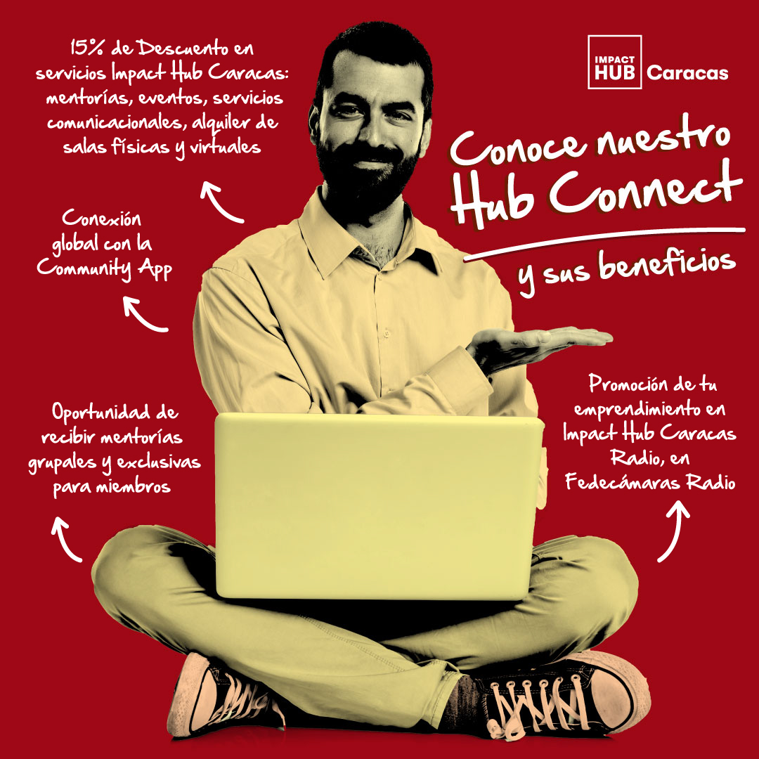ImpactHubCcs's tweet image. ¡Conecta con emprendedor@s como tú en más de 60 países 🌎!

Visita nuestra página web caracas.impacthub.net/membresias para conocer los beneficios y el costo mensual de #HubConnect y llena el formulario para unirte a nuestra comunidad de emprendedor@s increíbles♥️.
