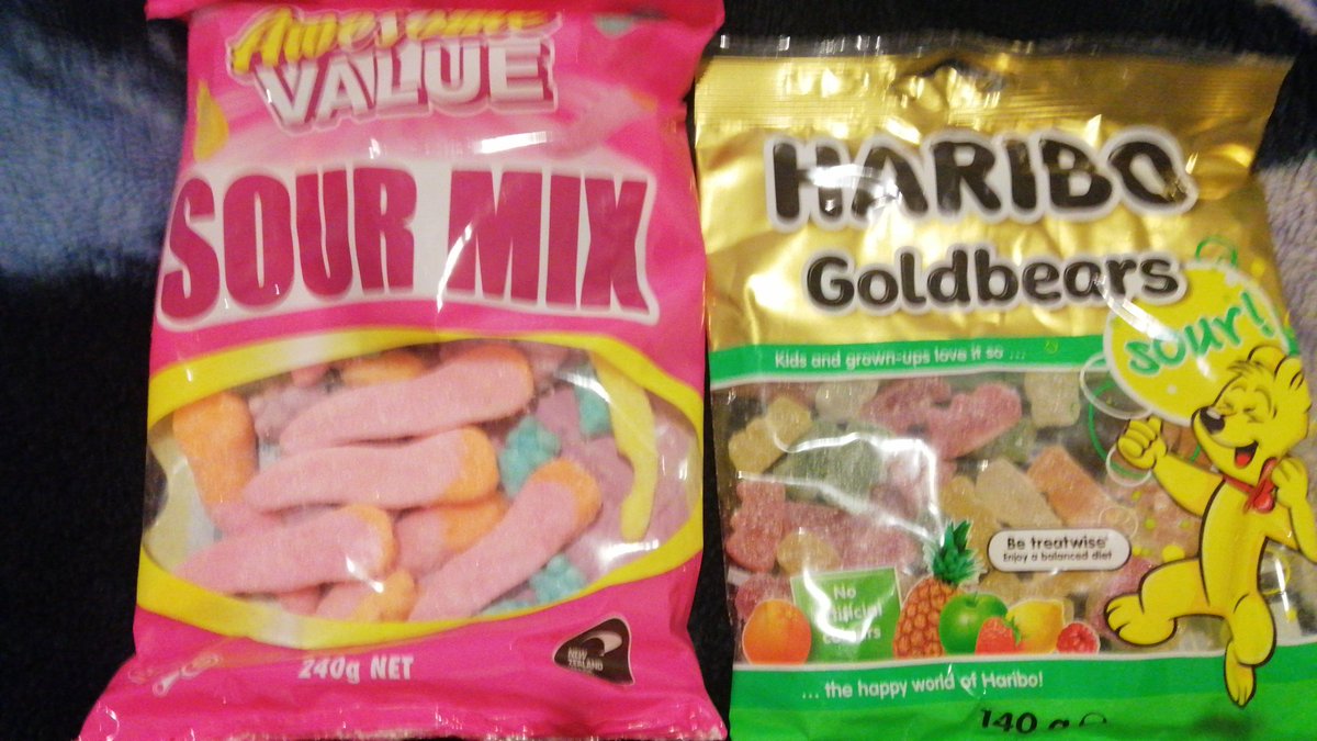 Yay sour candy! These are coming to work with me today..