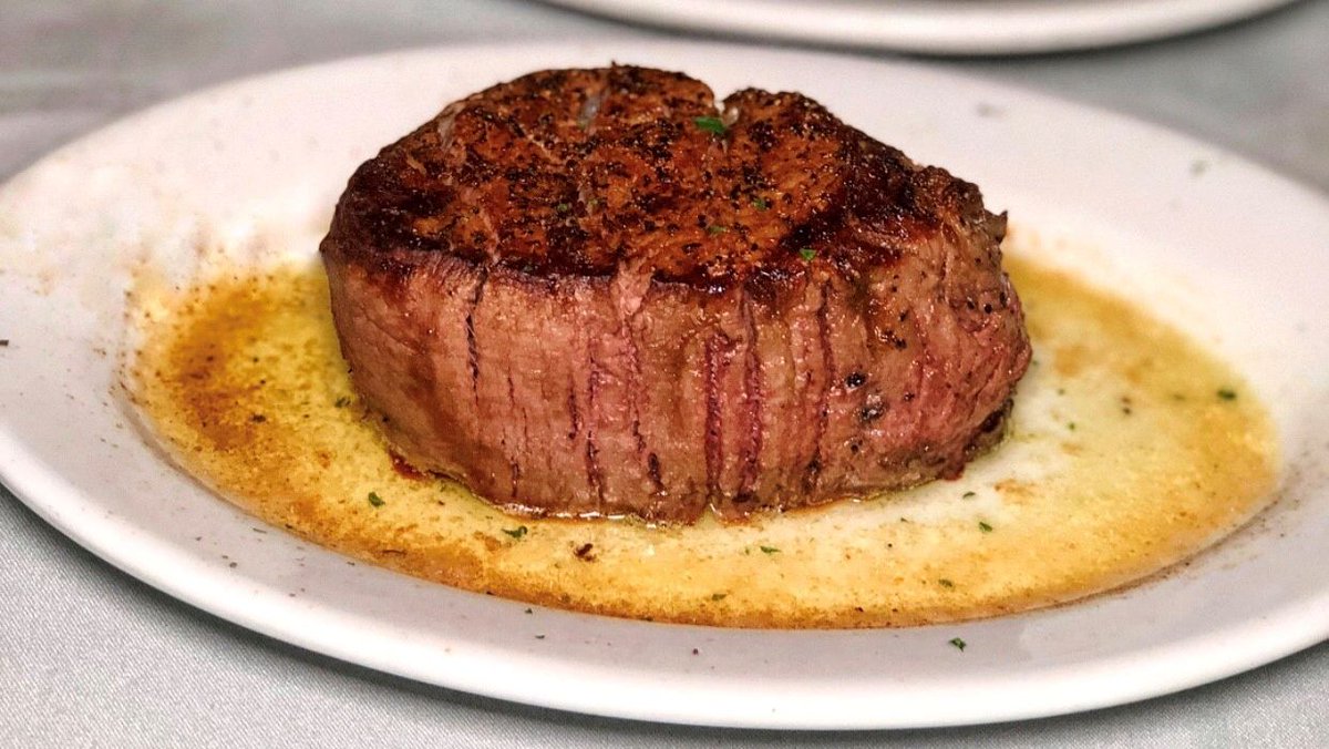 RuthsChris's tweet photo. A Ruth's sizzling filet, the best way to celebrate #NationalFiletDay. 🥩

Photo by @mslindsays #ruthschris #steak #filet https://t.co/MKJCUL3w2d