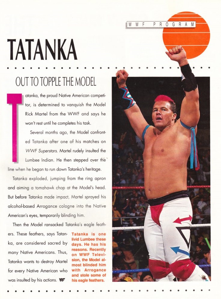 jamielee198038's tweet photo. #ThursdayThrowback
Native American Legend
@NativeTatanka
WWF Program Articles
#WWF #WWE
#WWEUniverse #WWENetwork #WWFProgram π€ https://t.co/dwGPZPJWdu
