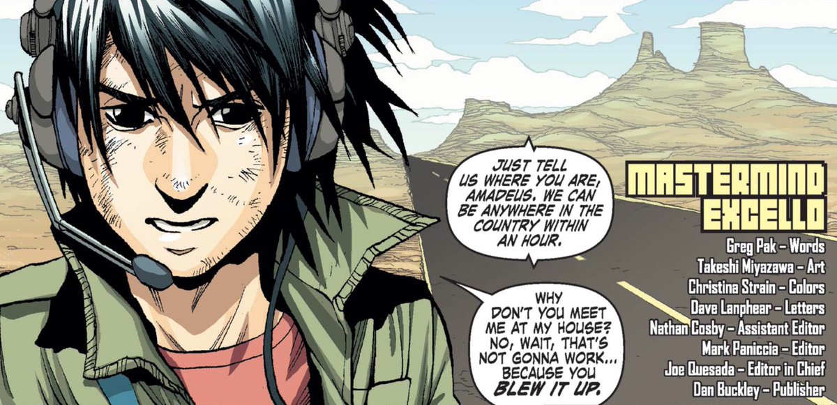 firesourcexx's tweet photo. Enter Amadeus Cho cover and first panel. Amazing Fantasy 15 Series 3. #AmazingFantasy15(04) #AmadeusCho #Marvel #1stAppearance #FirstAppearance https://t.co/UTqzXjX1TJ