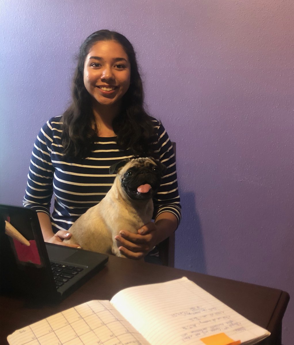 LiveBrooksTX's tweet photo. Meet Viviana! She is a Brooks area resident and incoming senior at @ywlasatx. She also recently completed her internship with Brooks, through the @sa_works virtual summer internship program. To read about her experience, click here https://t.co/7AQbC7vSq1 #SAWorks #LiveBrooks https://t.co/MTlgs9RU6y