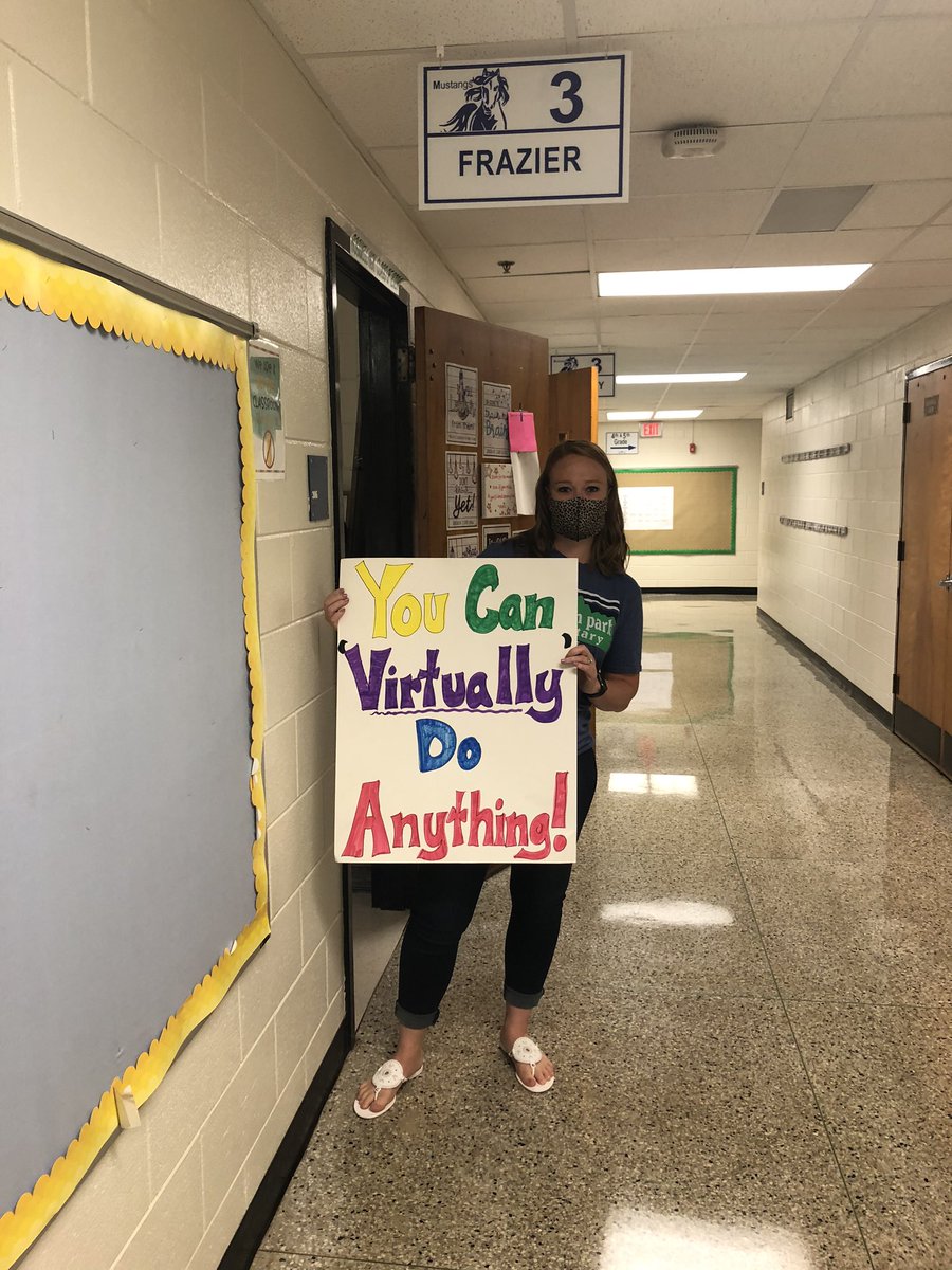 Ready for another school year! We can do “virtually” anything! #bestyear #bettertogetherMPE <a href="/MPE_Mustangs/">Mountain Park ES</a>