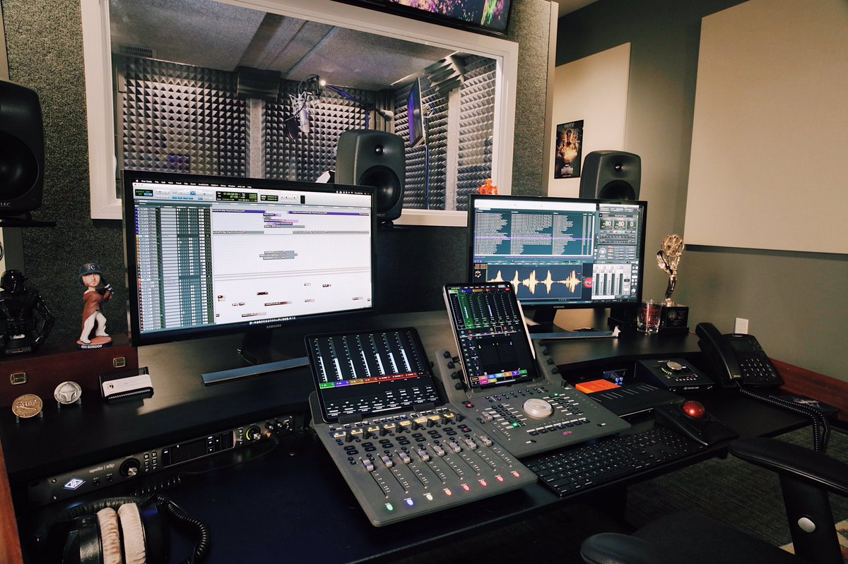 19_Below's tweet photo. Since moving to Kansas City, Jon Borland has designed work for Blvd Quirk, Wendy’s, Harkin’s Theatres, and much more.  His suite is fully equipped and ready for all audio needs.  Schedule now before he is all booked up! #sounddesign #19_below https://t.co/6IntwUpjki